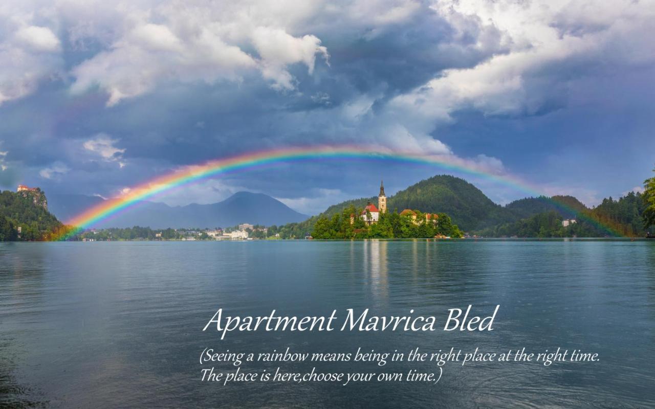 Apartment Mavrica Bled, Quiet Location, With A View Of The Lake Luaran gambar